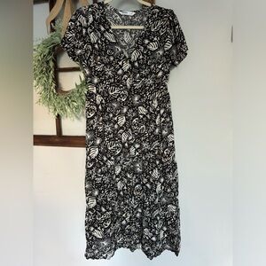 Button Down Midi Dress